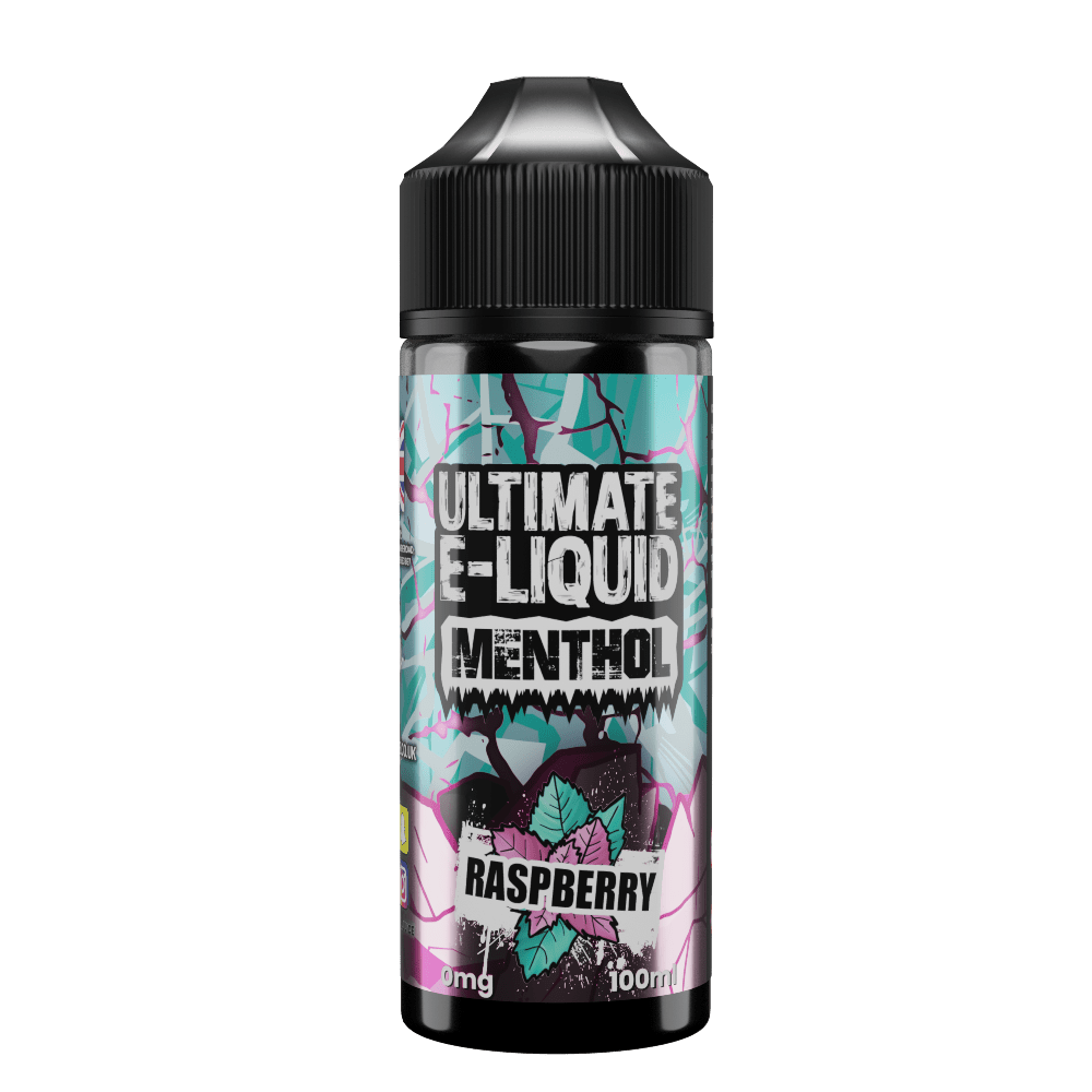 Menthol Raspberry 100ml Shortfill E-liquid by Ultimate Juice
