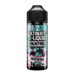 Menthol Raspberry 100ml Shortfill E-liquid by Ultimate Juice