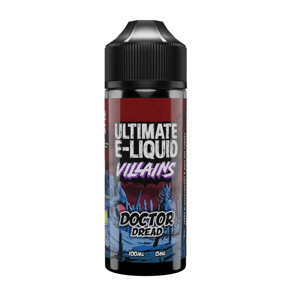 Villains Doctor Dread 100ml Shortfill E-liquid by Ultimate Juice