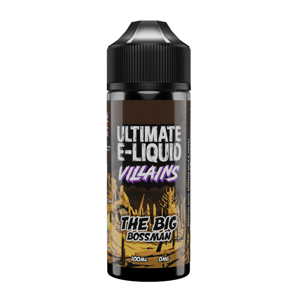 Villains The Big Bossman 100ml Shortfill E-liquid by Ultimate Juice