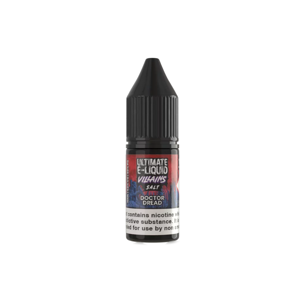 Villains Doctor Dread Nic Salt E-liquid by Ultimate Juice