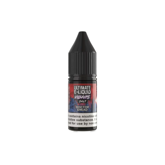 Villains Doctor Dread Nic Salt E-liquid by Ultimate Juice
