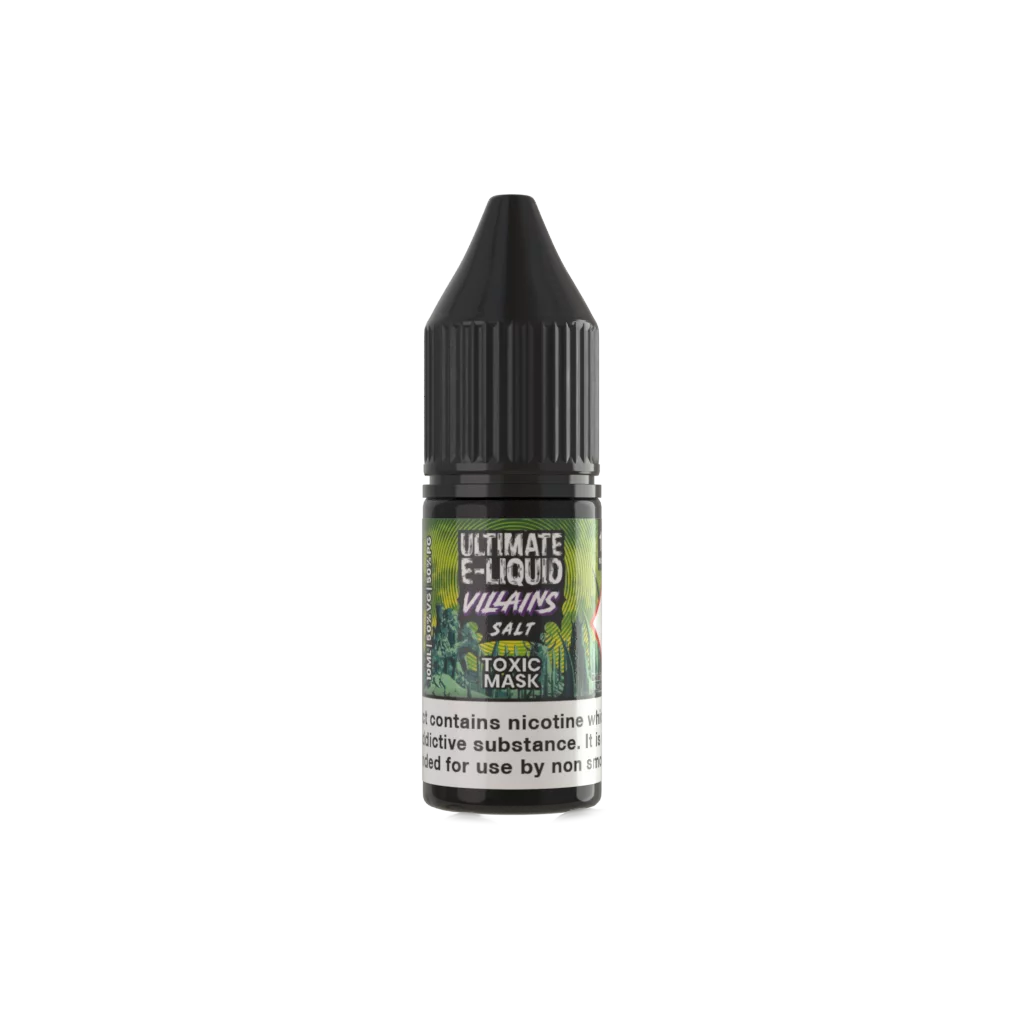 Villains Toxic Mask Nic Salt E-liquid by Ultimate Juice