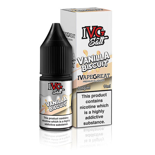Vanilla Biscuit Nic Salt E-Liquid by IVG Salts