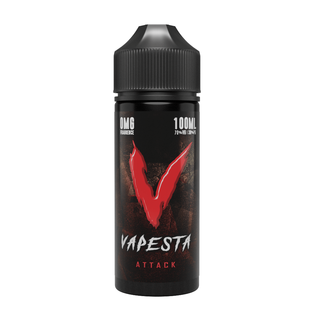 Attack 100ml Shortfill E-Liquid by Vapesta