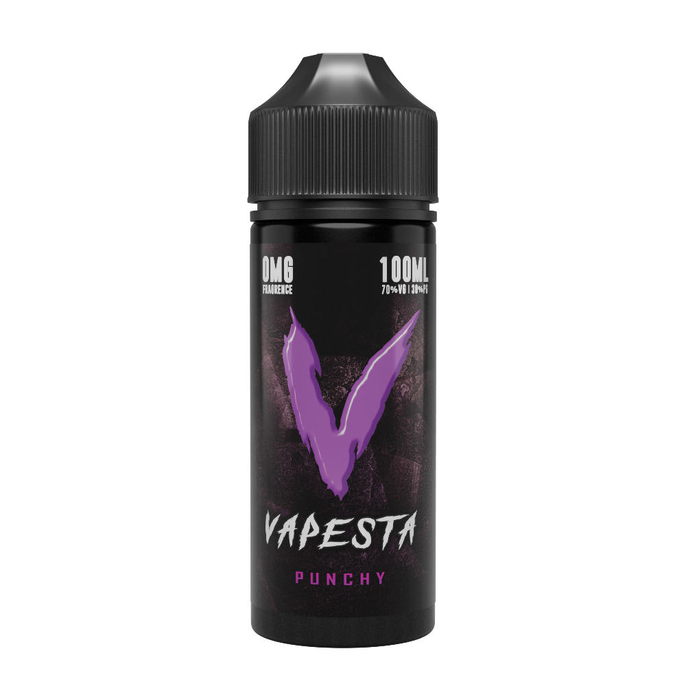 Punchy 100ml Shortfill E-Liquid by Vapesta