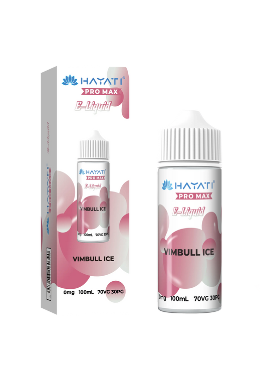 Vimbull 100ml Shortfill E-Liquid by Ice Hayati Pro Max