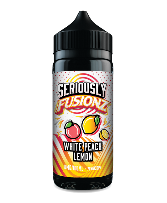 White Peach Lemon 100ml Shortfill E-Liquid by Seriously Pod Fill