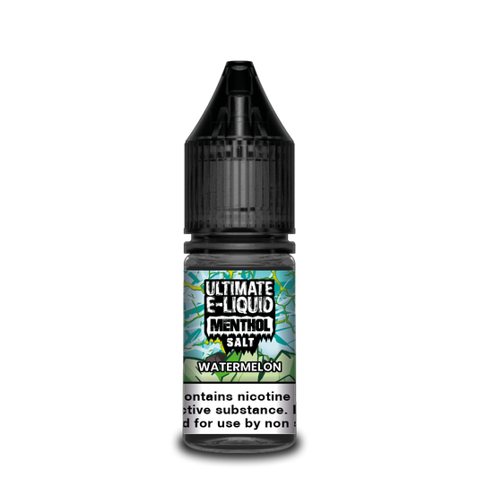 Menthol Watermelon Nic Salt E-liquid by Ultimate Juice