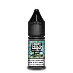 Menthol Watermelon Nic Salt E-liquid by Ultimate Juice