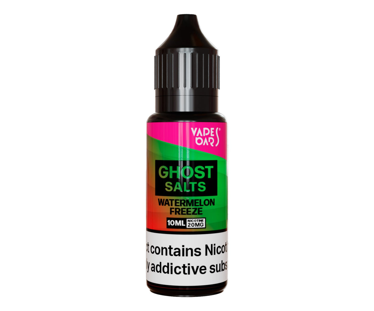 Watermelon Freeze Nic Salt E-Liquid by Vapes Bars Ghost Salts
