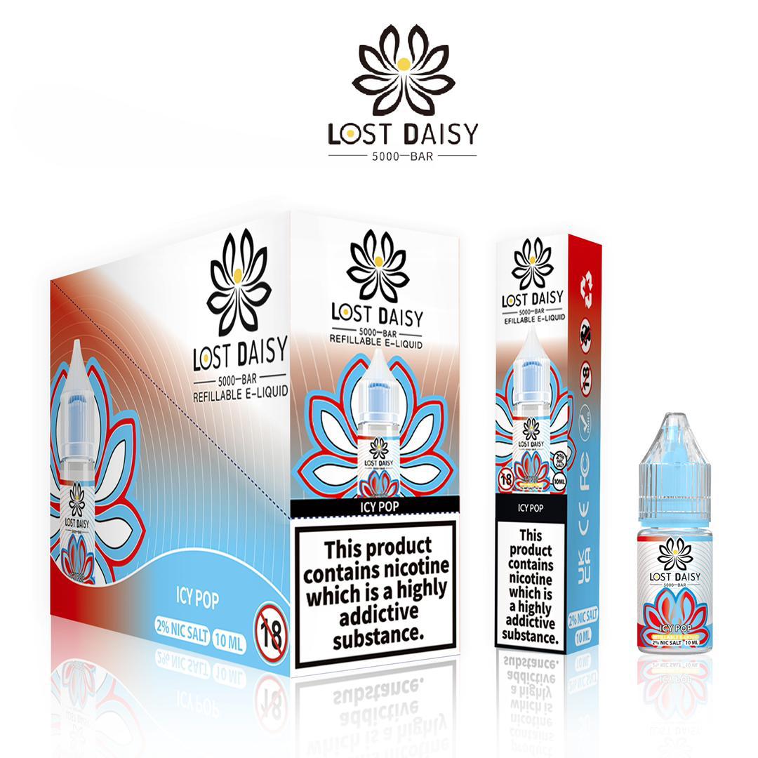 Icy Pop Nic Salt E-Liquid by Lost Daisy