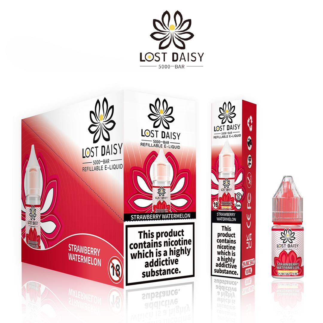 Strawberry Watermelon Nic Salt E-Liquid by Lost Daisy