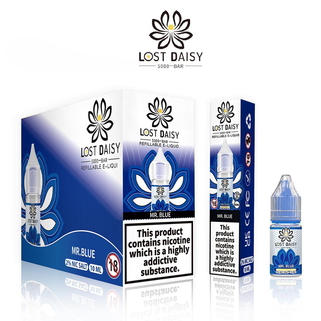 Mr Blue Nic Salt E-Liquid by Lost Daisy