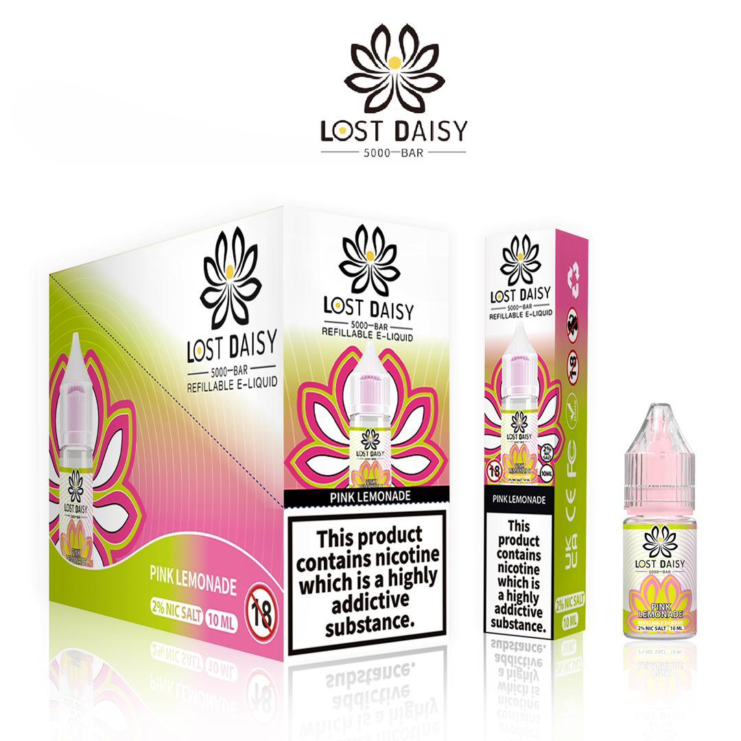 Pink Lemonade Nic Salt E-Liquid by Lost Daisy