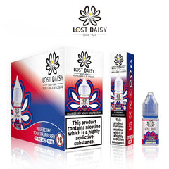 Blueberry Sour Raspberry Nic Salt E-Liquid by Lost Daisy