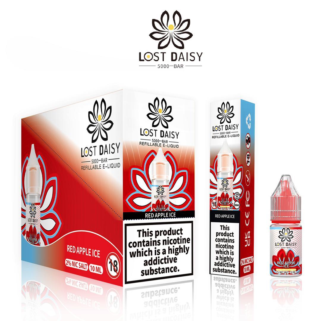 Red Apple Ice Nic Salt E-Liquid by Lost Daisy