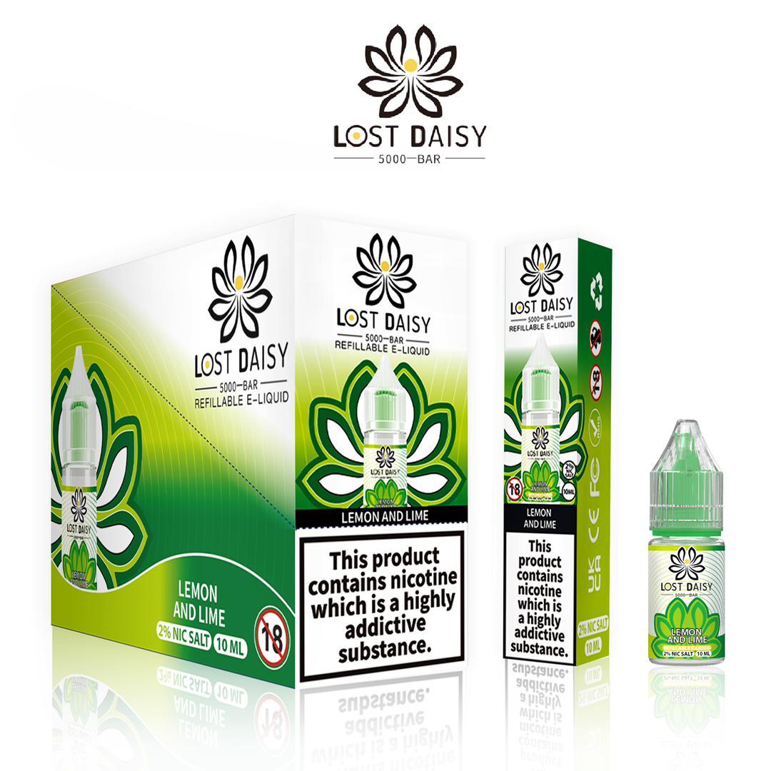Lemon Lime Nic Salt E-Liquid by Lost Daisy