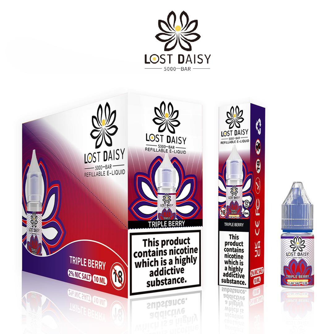Triple Berry Nic Salt E-Liquid by Lost Daisy
