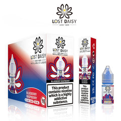 Blueberry Raspberry Nic Salt E-Liquid by Lost Daisy