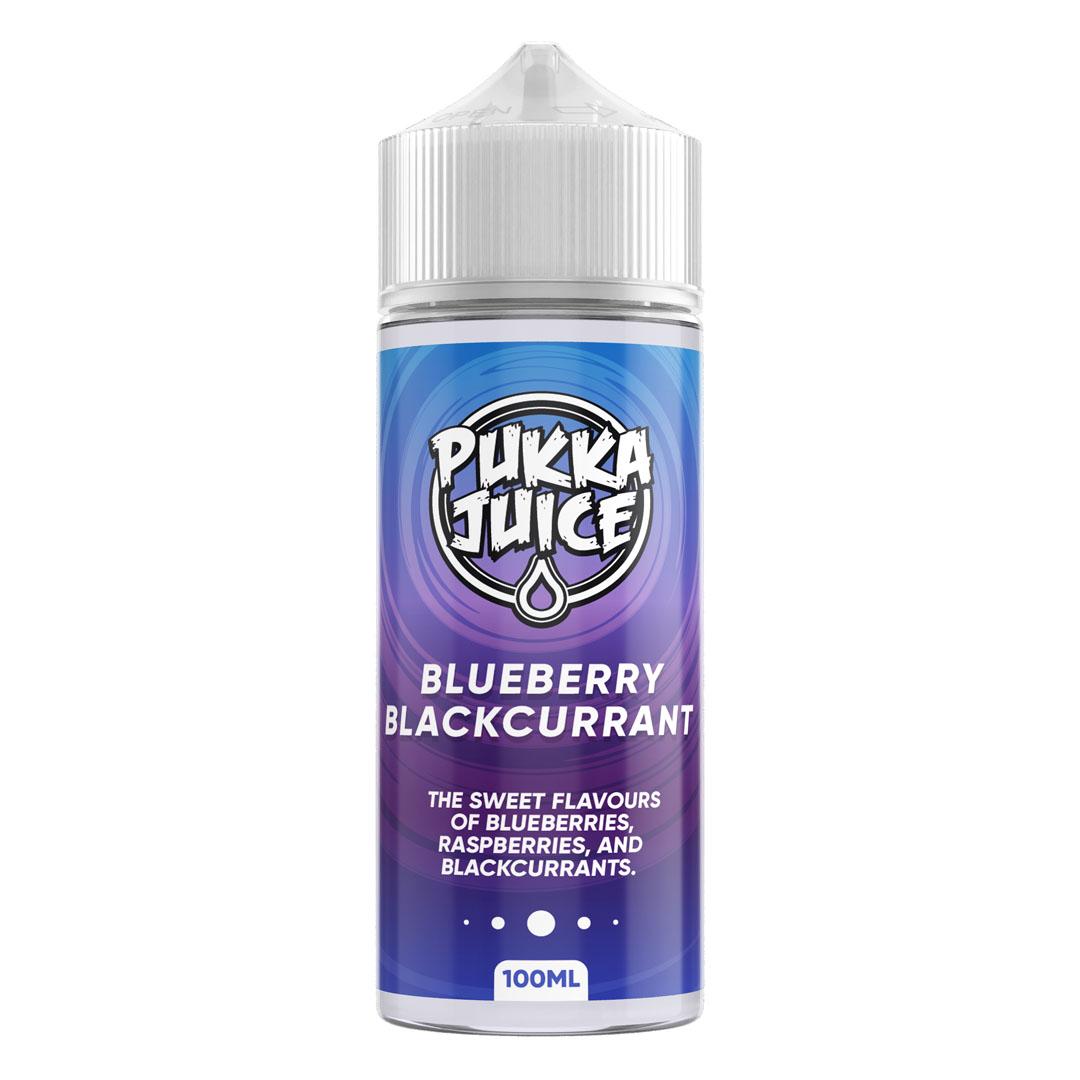 Blueberry Blackcurrant 100ml Shortfill E-Liquid by Pukka Juice