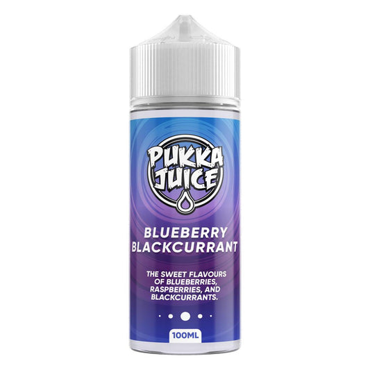 Blueberry Blackcurrant 100ml Shortfill E-Liquid by Pukka Juice