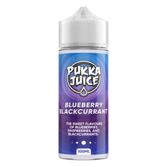 Blueberry Blackcurrant 100ml Shortfill E-Liquid by Pukka Juice