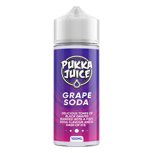 Grape Soda 100ml Shortfill E-Liquid by Pukka Juice