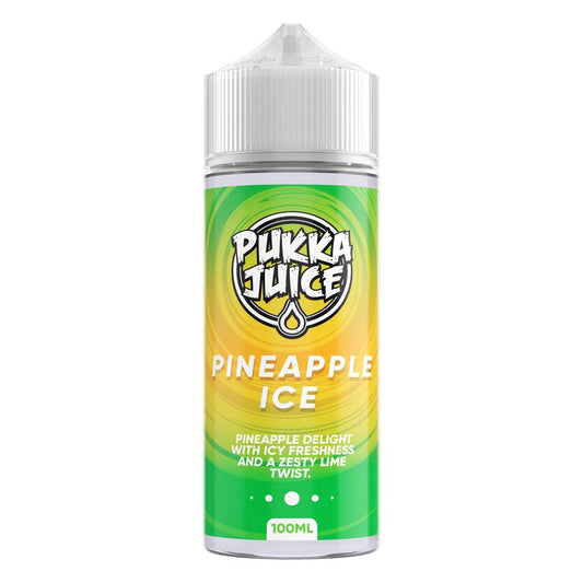 Pineapple Ice 100ml Shortfill E-Liquid by Pukka Juice