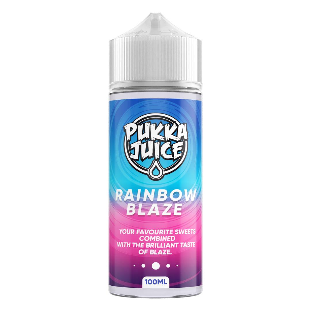 Rainbow Blaze 100ml Shortfill E-Liquid by Pukka Juice