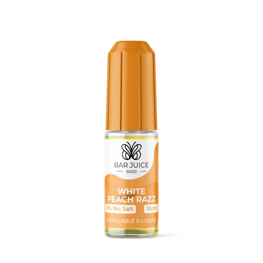 White Peach Razz Nic Salt E-Liquid by Bar Juice 5000