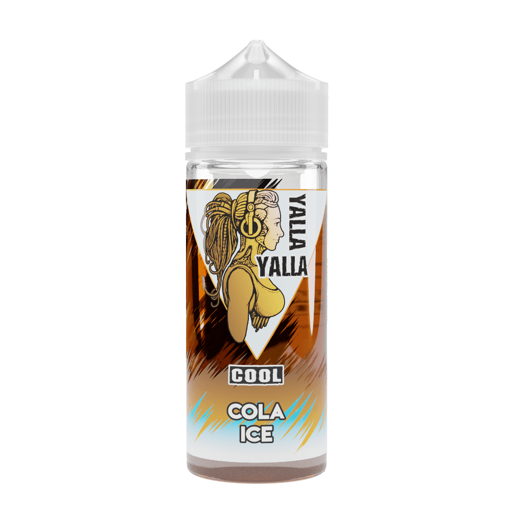 Cola Ice 100ml Shortfill E-Liquid by Yalla Yalla Cool