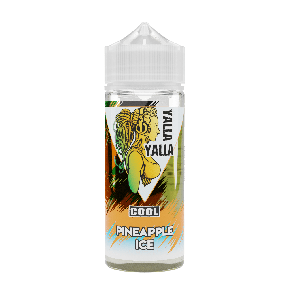 Pineapple Ice 100 Shortfill E-Liquid by Yalla Yalla Cool