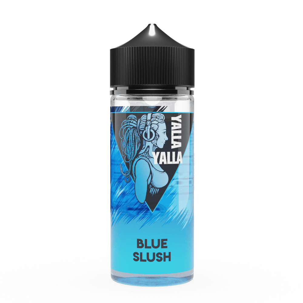 Blue Slush 100ml Shortfll E-Liquid by Yalla Yalla