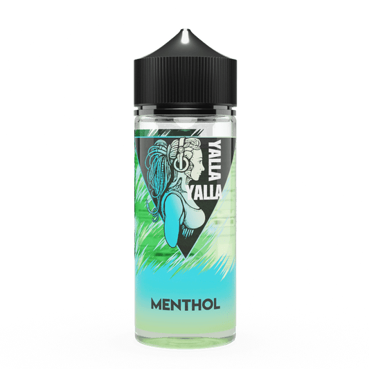Menthol 100ml Shortfll E-Liquid by Yalla Yalla