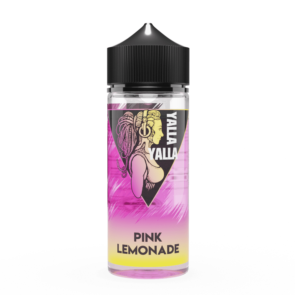 Pink Lemonade 100ml Shortfill E-Liquid by Yalla Yalla