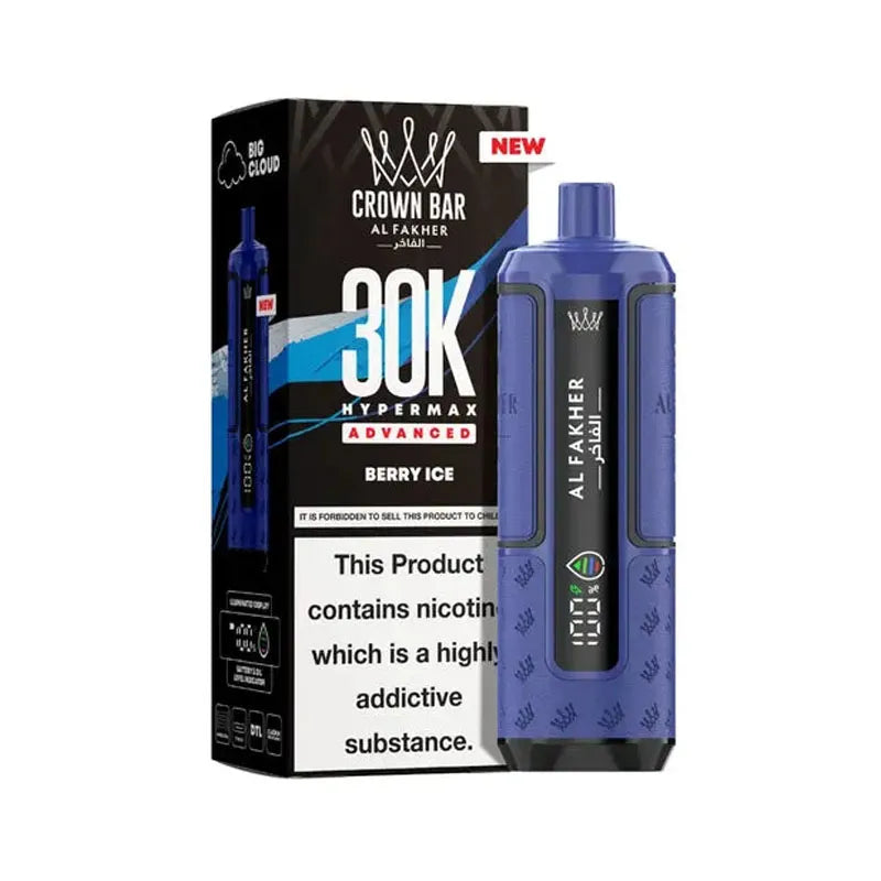Al Fakher 30K Hypermax Prefilled Pod Kit - Berry Ice 