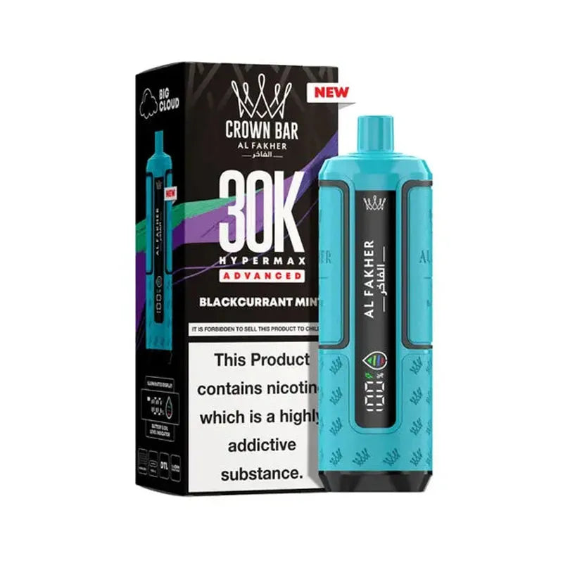 Al Fakher 30K Hypermax Prefilled Pod Kit - Blackcurrant Mint  