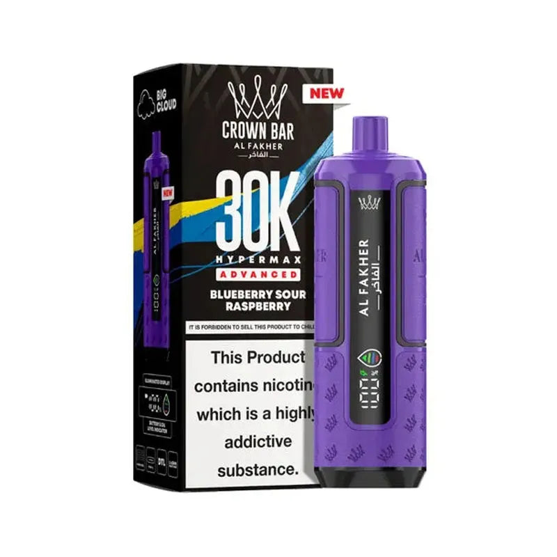 Al Fakher 30K Hypermax Prefilled Pod Kit - Blueberry Sour Raspberry 