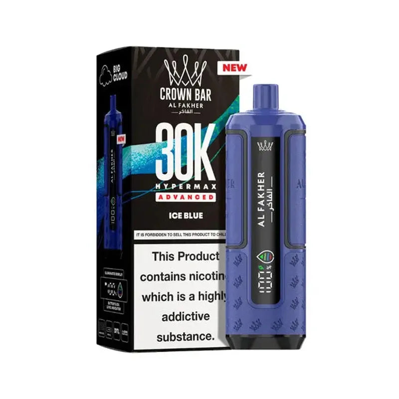 Al Fakher 30K Hypermax Prefilled Pod Kit - Ice Blue 