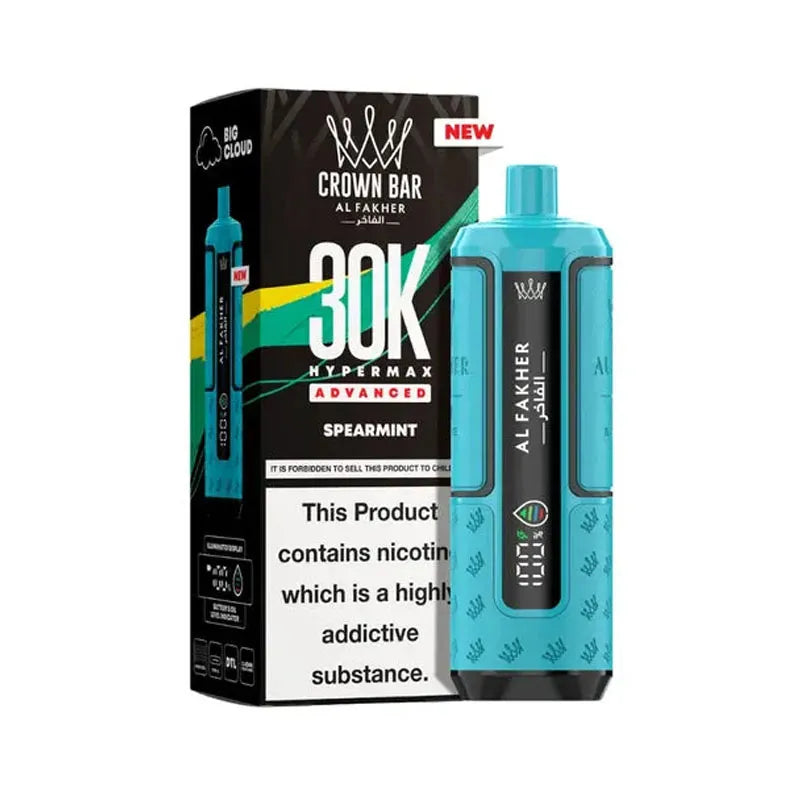 Al Fakher 30K Hypermax Prefilled Pod Kit - Spearmint 