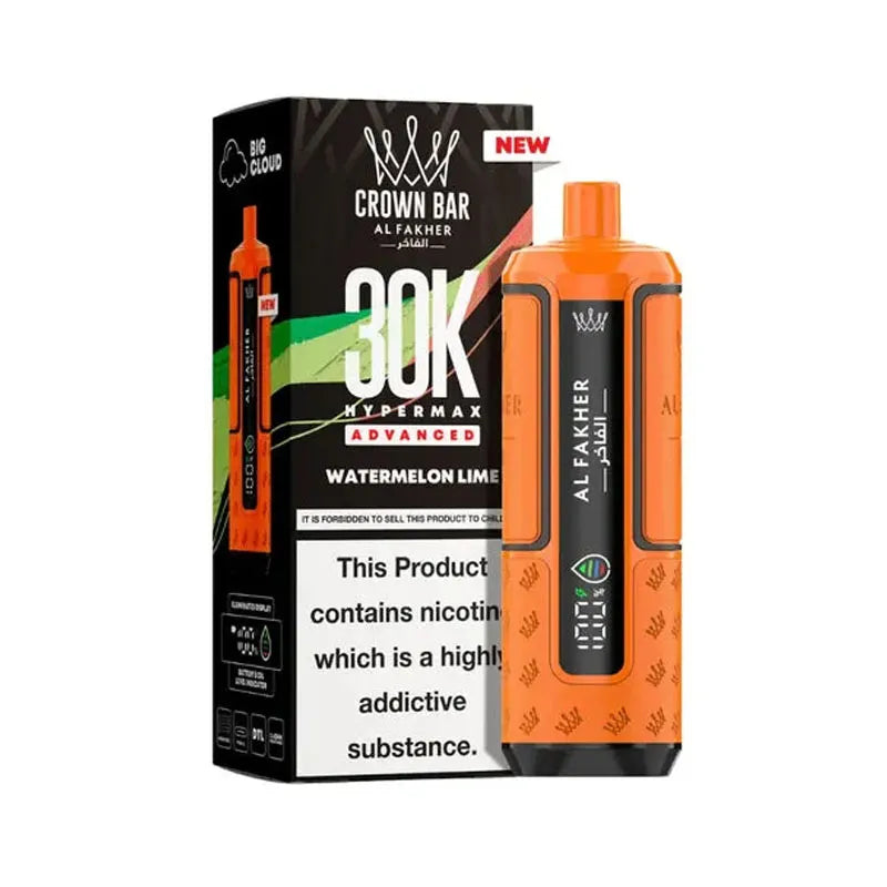 Al Fakher 30K Hypermax Prefilled Pod Kit - Watermelon lime 