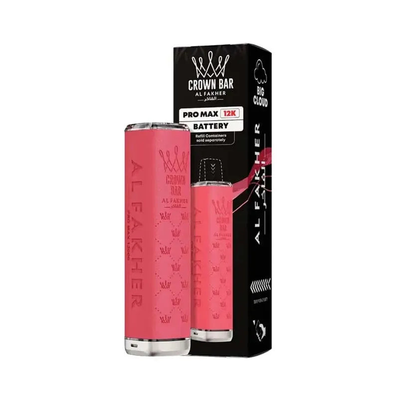 Al Fakher Crown Bar Pro Max 12K Prefilled Pod Kit - pink