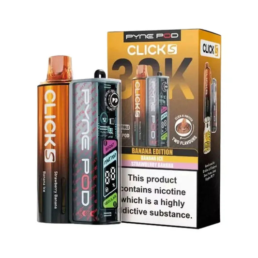 Pyne Pod Click S 30K Prefilled Pod Kit - Banana Edition 