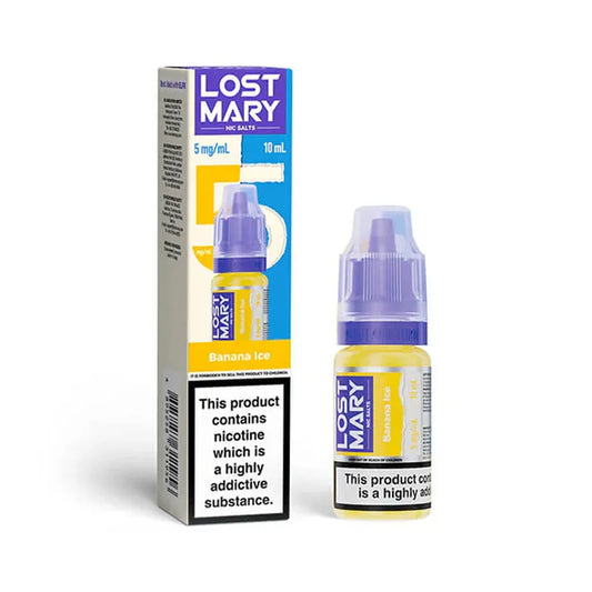 Banana Ice Nic Salt E-Liquid by Lost Mary