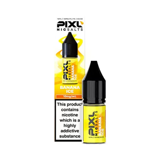 Banana Ice Nic Salt E-Liquid by Pixl