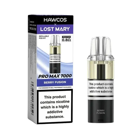 Berry Fusion Hawcos X Lost Mary Pro Max 7000 Prefilled Pod