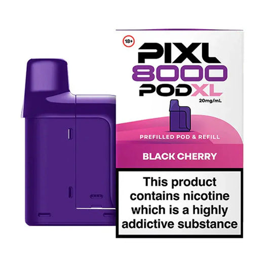 Black Cherry Pixl 8000 Prefilled Pod