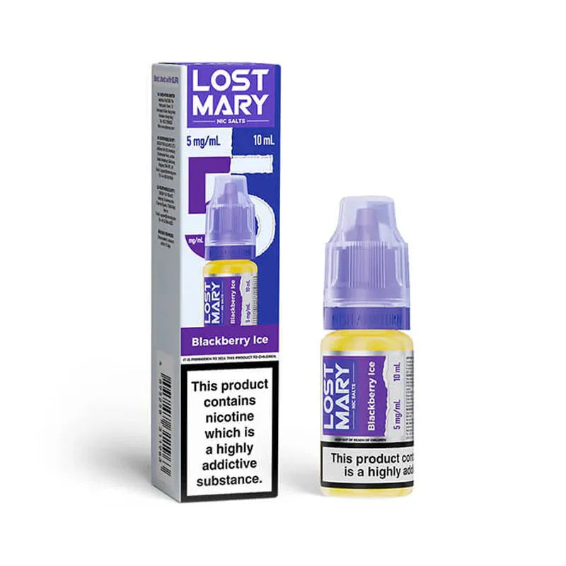 Blackberry Ice Nic Salt E-Liquid by Lost Mary