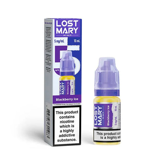 Blackberry Ice Nic Salt E-Liquid by Lost Mary